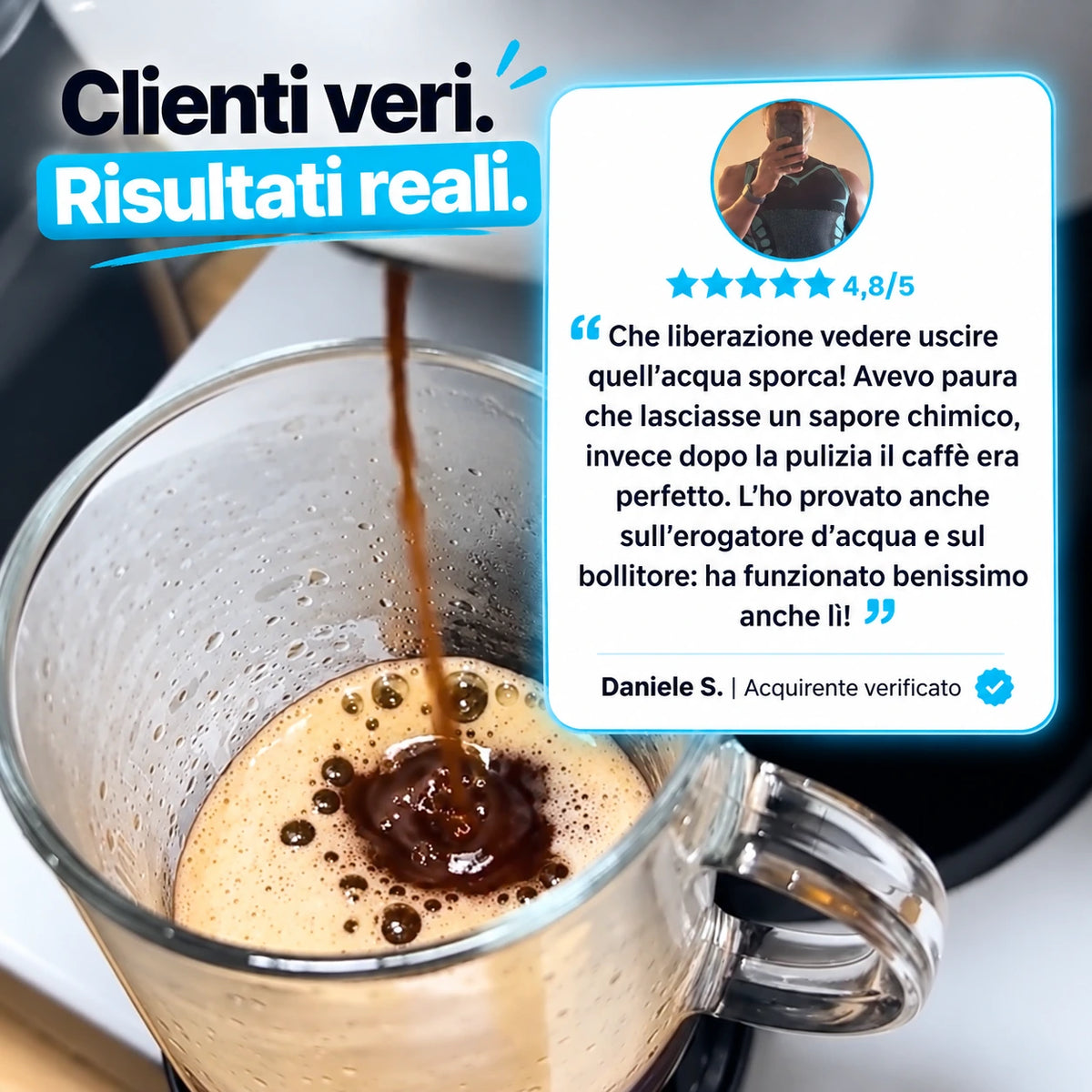 Clanixa CleanCare – Pastiglie per la Pulizia della Macchina da Caffè